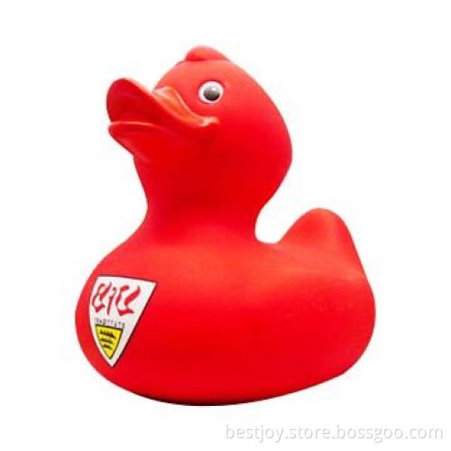 Red Bath Rubber Duck, Made of PVC Material, RoHS Mark